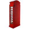 Design Toscano British Telephone Booth Display Cabinet NE36832